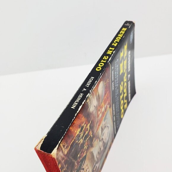 Revolt 2100 Robert A Heinlein Bonanza Science Fiction Book 1959 Seemingly Unread - Picture 6 of 10